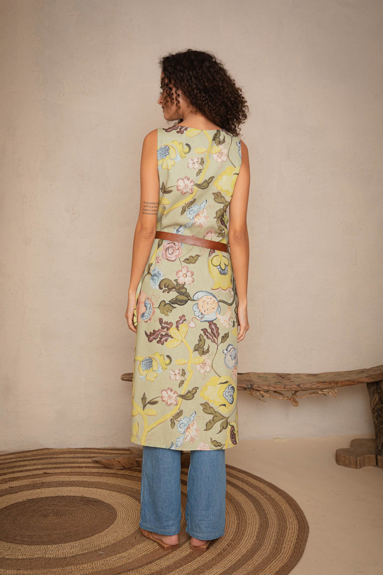 Blusa Jardín Pistacho