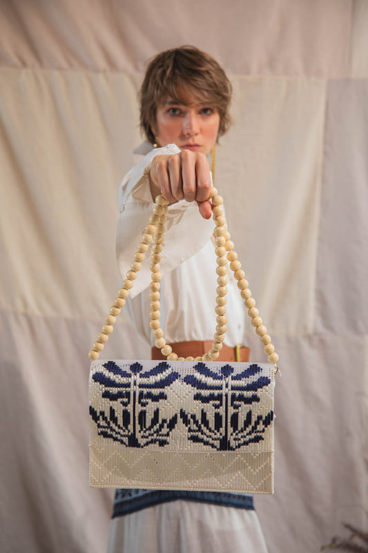 Bolso Petite Fleur Azul