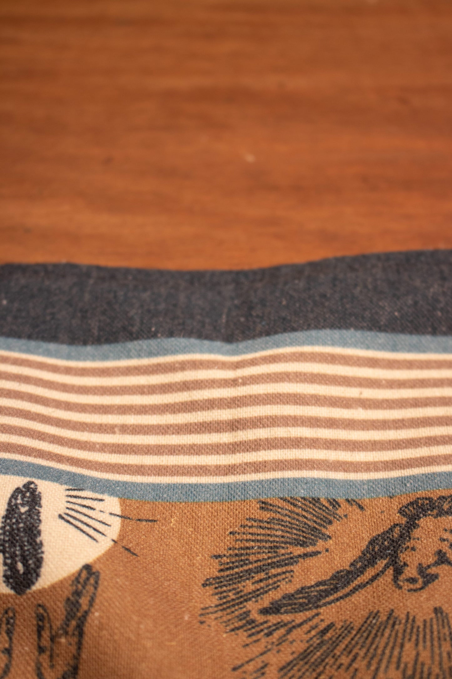 Camino de mesa Exvotos 45x145 cm Ocre