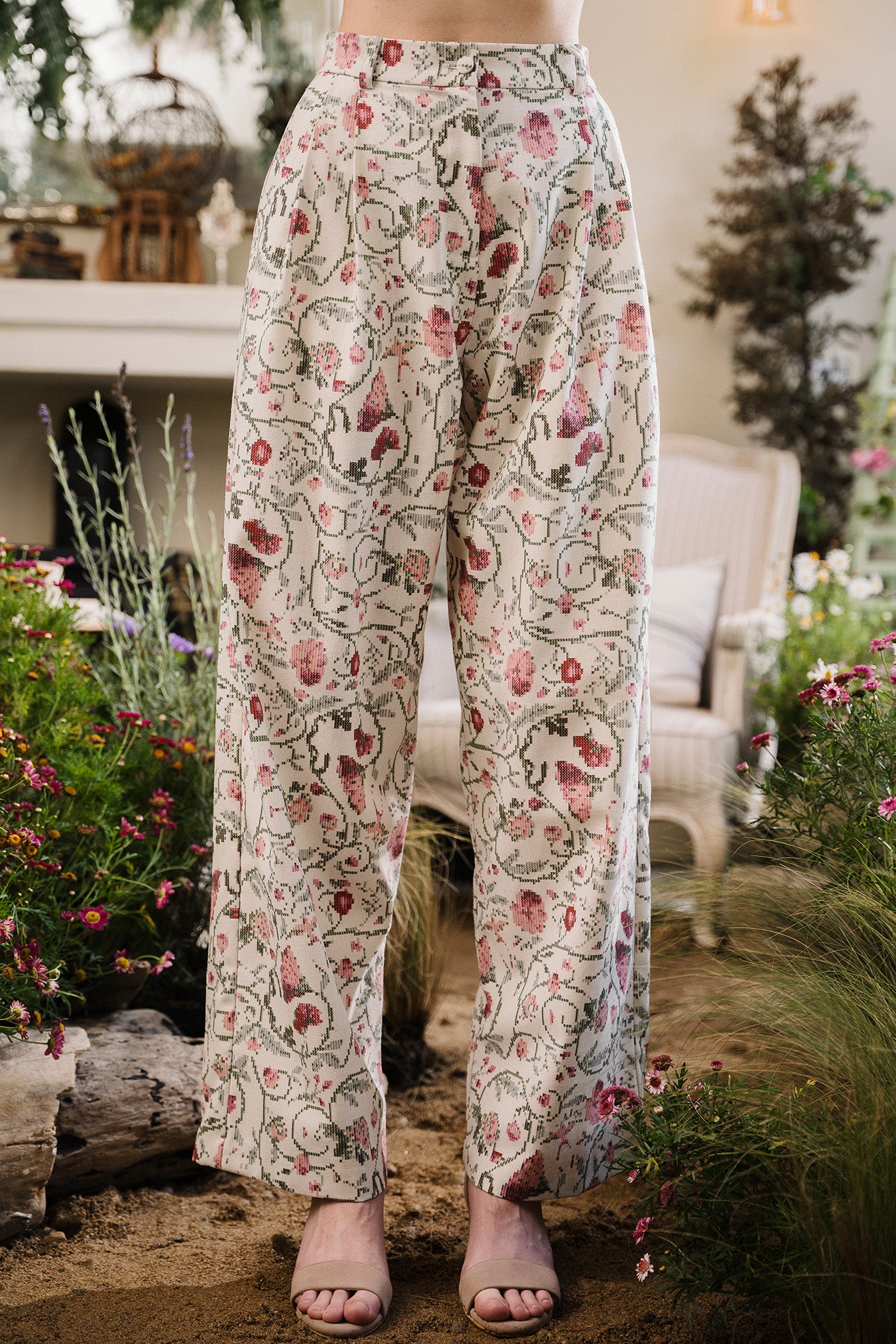 Pantalón Jardín de Cruz